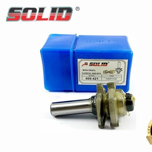 Mata router profil sambungan kayu 409-421 SOLID