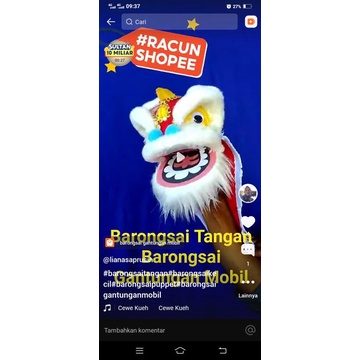 barongsai tangan