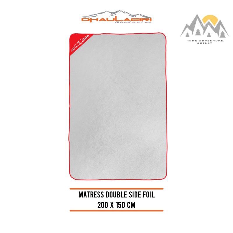 DH Double Side Matrass Foil/Matras Foil Dhaulagiri 200x150cm