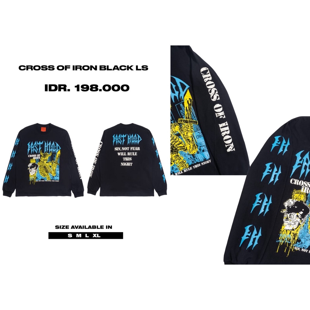 Easthood - Cross Of Iron Black LS