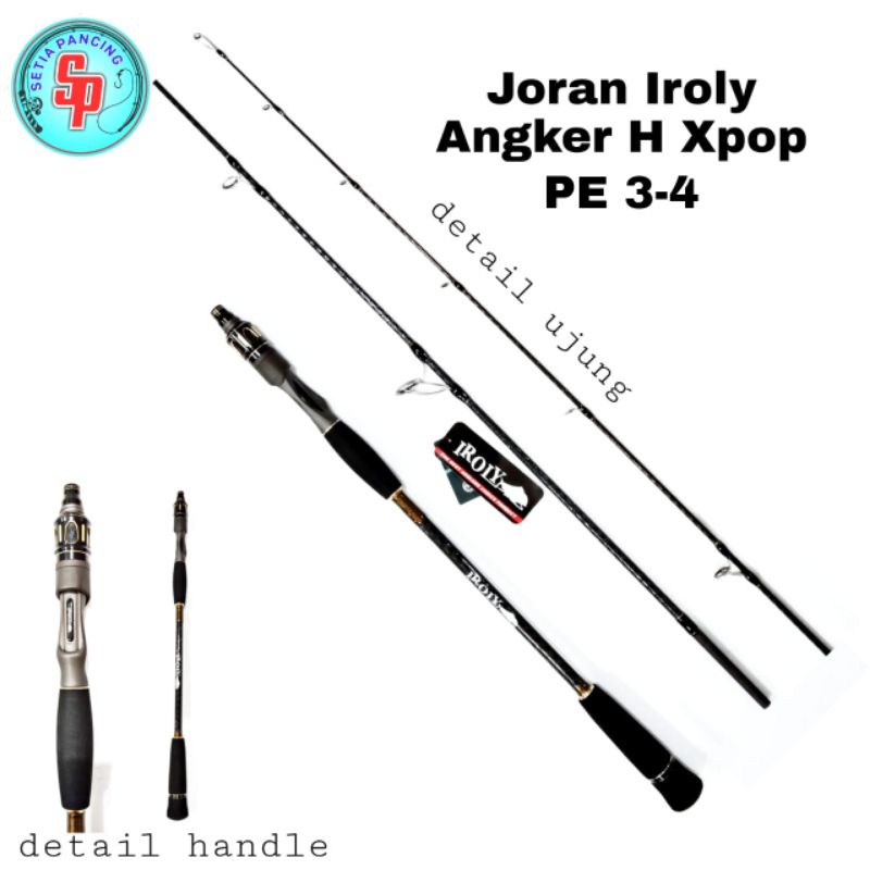 Joran Iroly Angker Jigging Carbon 180 PE 3-4