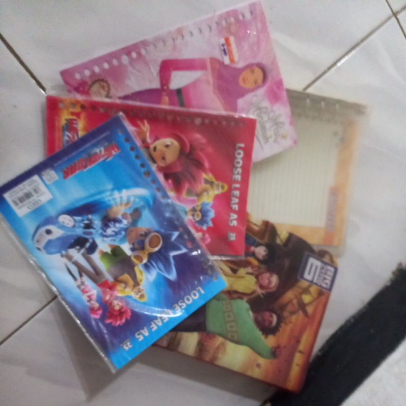 

sampul binder dan kertas binder