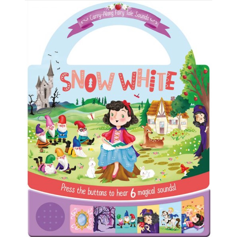 Sound Book, Carry Fun Fairytale Sounds: Snow White. Sound Book Anak Import IGLOO
