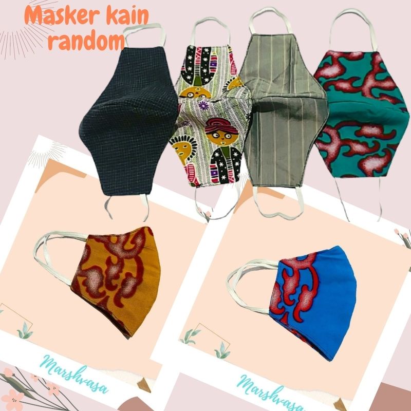 MASKER  KAIN EARLOOP DEWASA MURAH LAKI  PEREMPUAN LEMBUT WARNA WARNI KARAKTER COWOK CEWEK SOFT PASTE