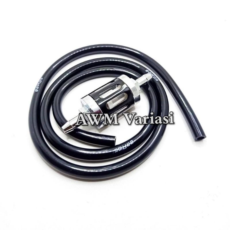 PAKET Selang Bensin Baros + Filter Saringan Bensin Untuk Semua Jenis Motor - Ada 4 warna pilihan