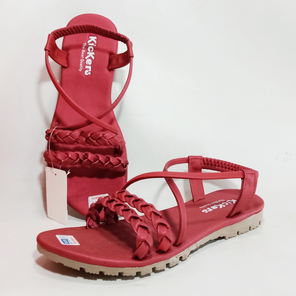 Kickers SLD 04 Sandal Flat Wanita Size 37-40