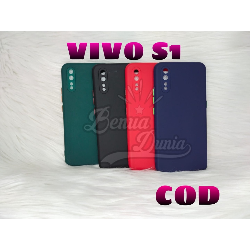 CASE MACARON PROTECTION KAMERA VIVO S1 -VIVO S1 PRO -VIVO V17 PRO // SOFTCASE MACARON - BD