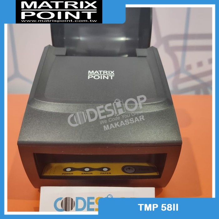 MATRIX POINT TM-P58ii MINI PRINTER THERMAL/KASIR/STRUK/MATRIX POINT TMP58ii/TMP 58ii