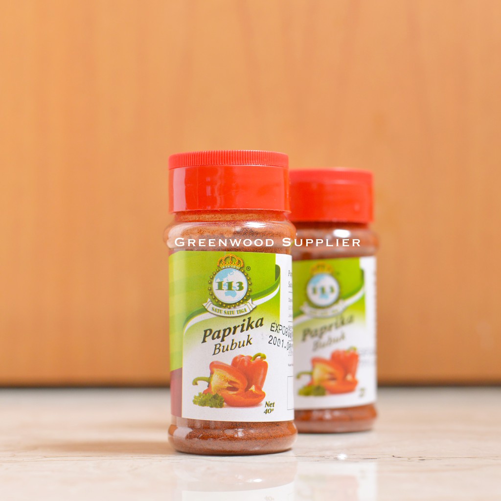 

Bubuk Paprika / Bell Pepper Powder - 49G (Brand Djelita 113)