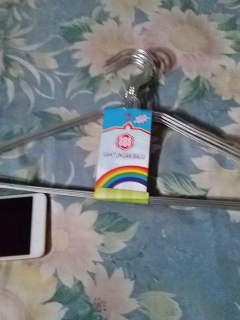 Hanger Kawat Isi 10pcs