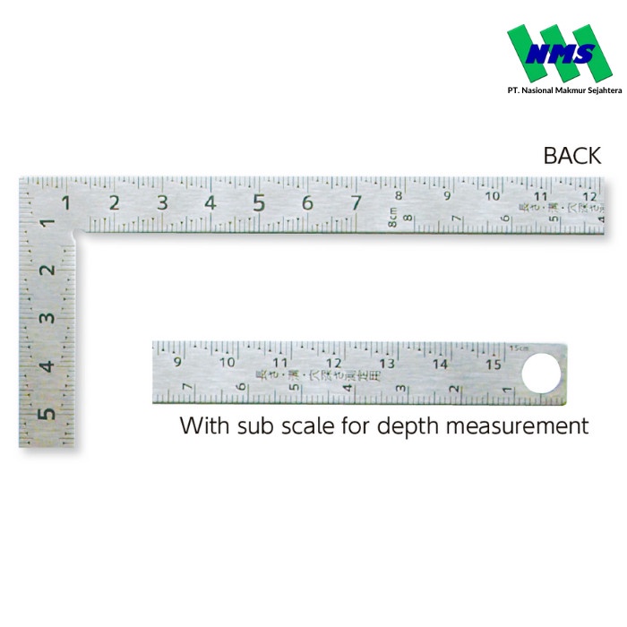 

Star Penggaris Siku Mini Niigata Seiki Carpenter'S Square Cm-15Kd 15Cm Berkualitas