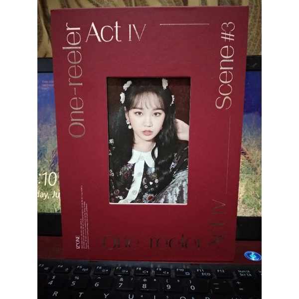 [BOOKED] ALBUM ONLY Izone one reeler scene 3 Cover Chaewon + Folded poster