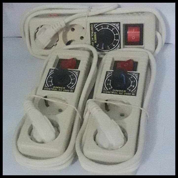 Pengatur Kecepatan Putaran Gerinda Bor Dinamo Kipas Heater Lampu Dimer