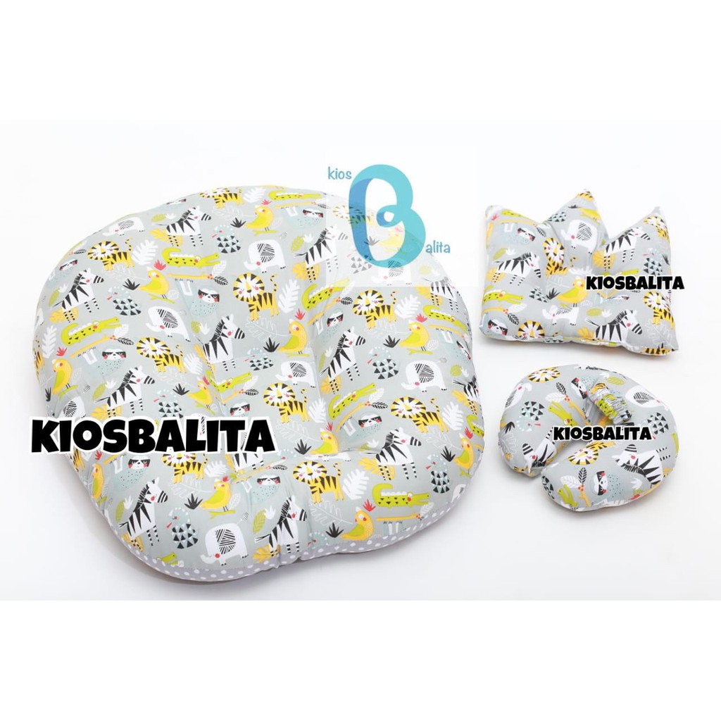 PERLENGKPAN BAYI TERMURAH / SOFA MULTIFUNGSI KASUR BAYI / ALAS STROLLER / BANTAL DOT / BANTAL PEYANG