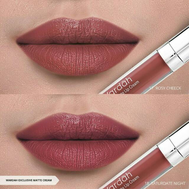 ☃️Cutezz_Ching1☃️Wardah Exclusive Matte Lip Cream