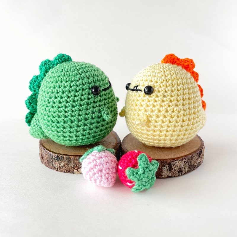 Amigurumi (Boneka Rajut) Chubby Dino