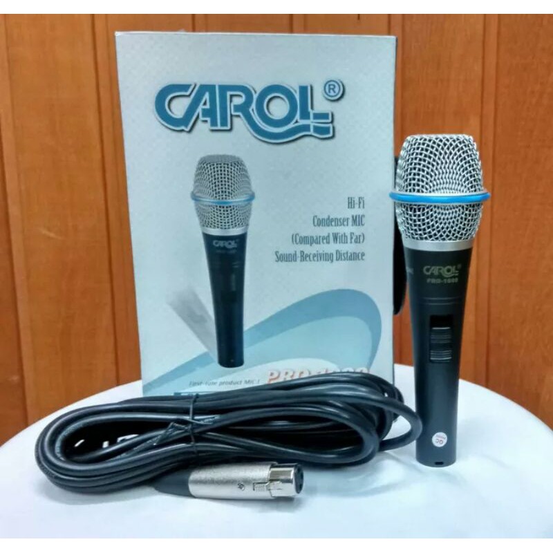 MIC KABEL CONDENSER CAROL PRO-1000
