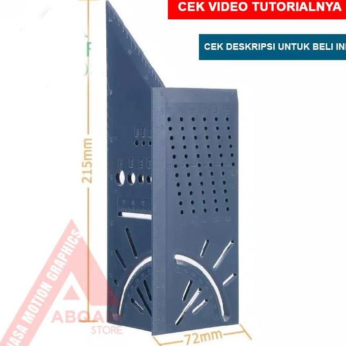 

Pertukangan-Salestok- Speed Square / Penggaris Segitiga Siku / 4D740Df
