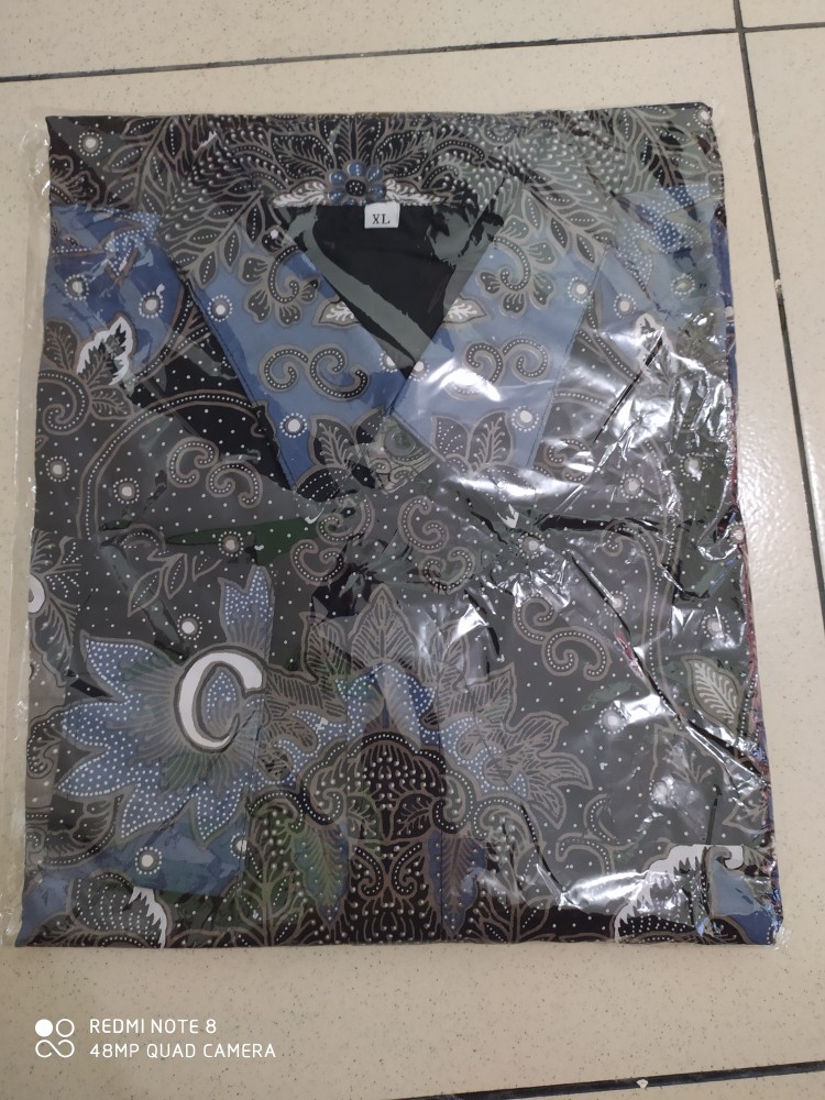 Lakeswara Kemeja Batik Pria Bahan Katun Halus Full Furing By Aljaya Batik