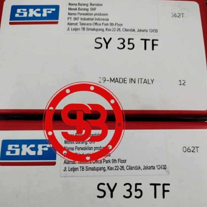 Pillow Block SY 35 TF ( as 35mm ) SKF ORIGINAL