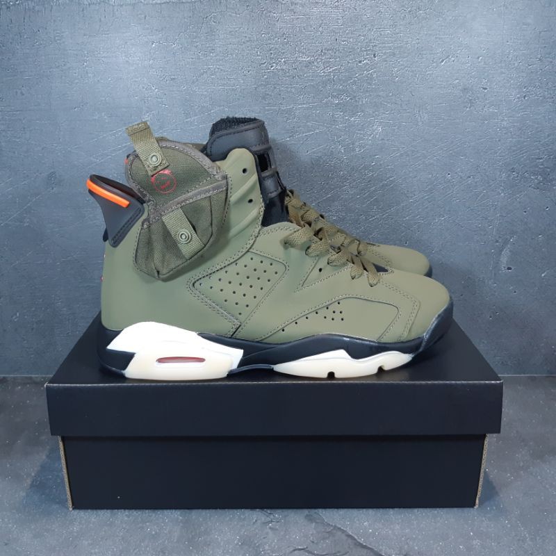 Sepatu Nike Air Jordan 6 Retro Travis Scott