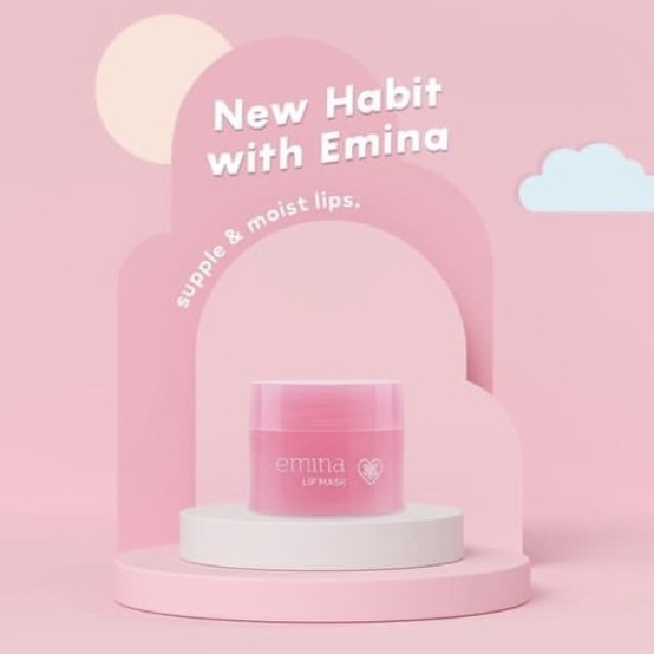 Emina Lip Mask 9gr || Emina Masker Bibir