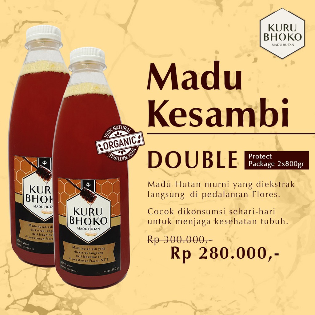 

MADU KESAMBI ASLI HUTAN NTT