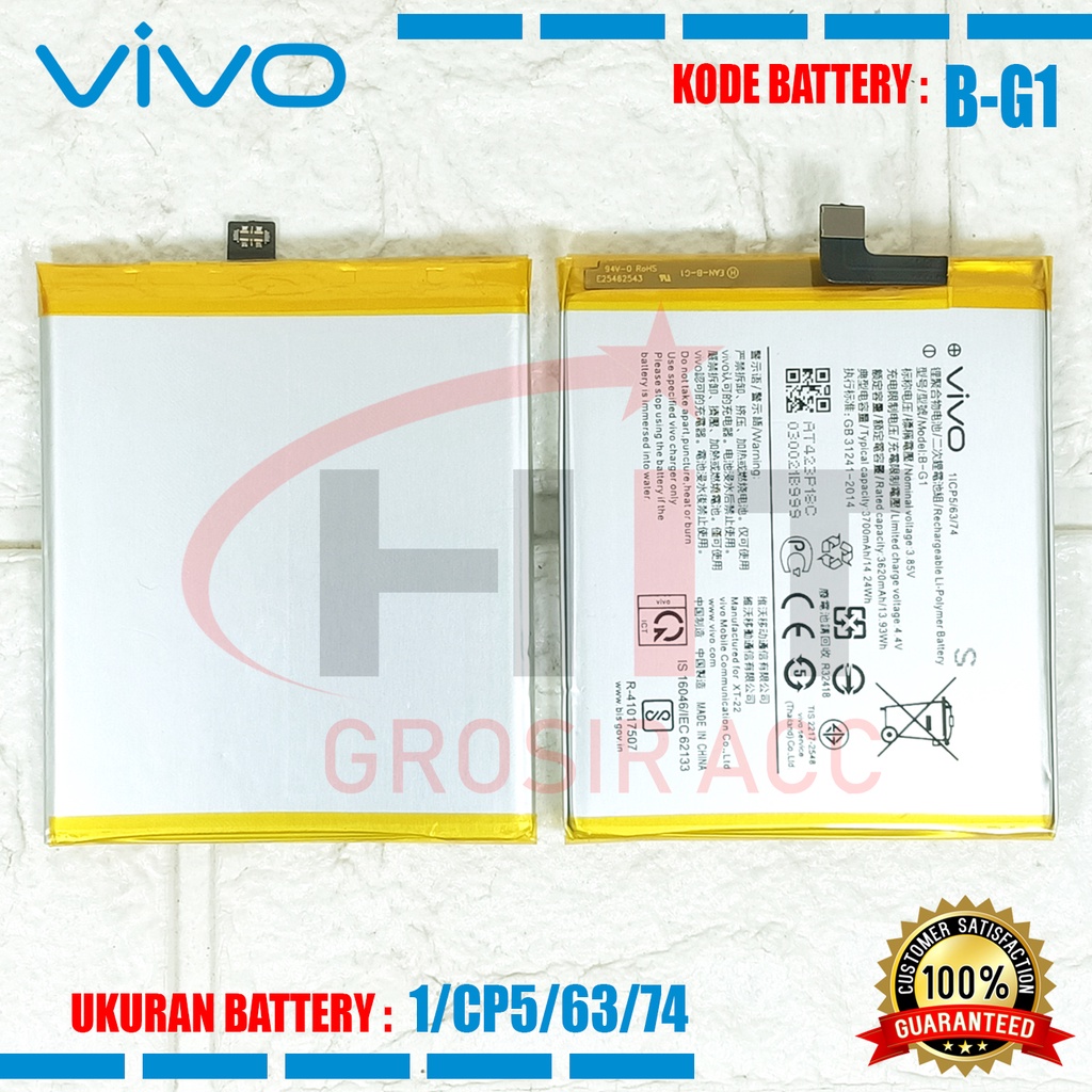 Baterai Battery Ori For Vivo V15 Pro B-G1