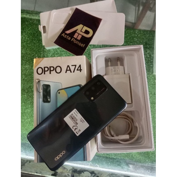 OPPO A74 6/128GB SEKEN SECOND BEKAS CPH2219