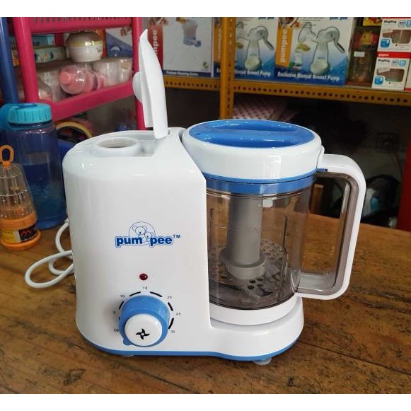 Pumpee Food Processor and Steamer Makanan Anak Bayi