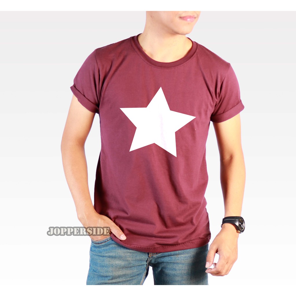 JOPPERSIDE TSHIRT KAOS DISTRO BINTANG STAR PRIA ORIGINAL PREMIUM TS12