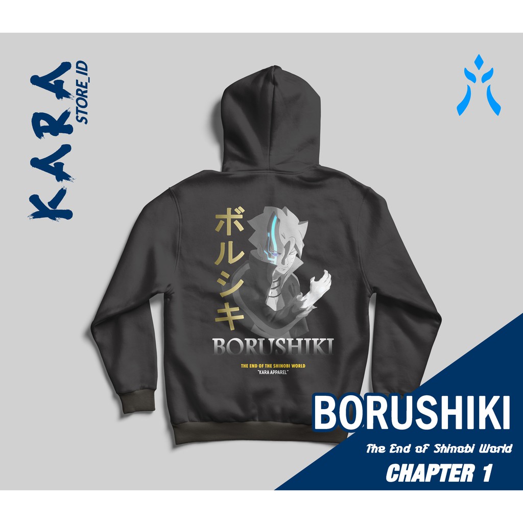 Hoodie Boruto Borushiki The End of Shinobi World