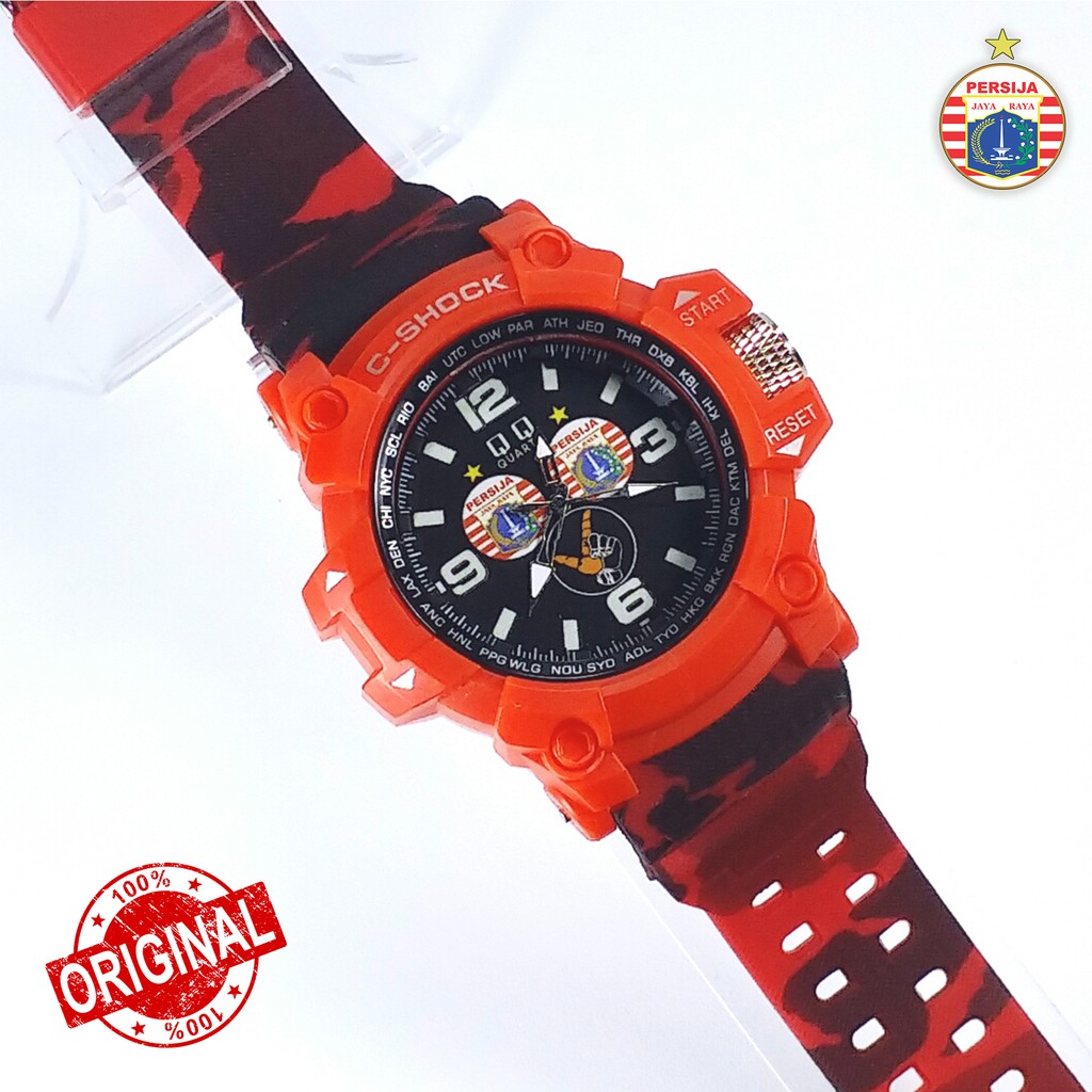 [NEW EDITION] Jam Tangan Persija Jakarta Army Merah