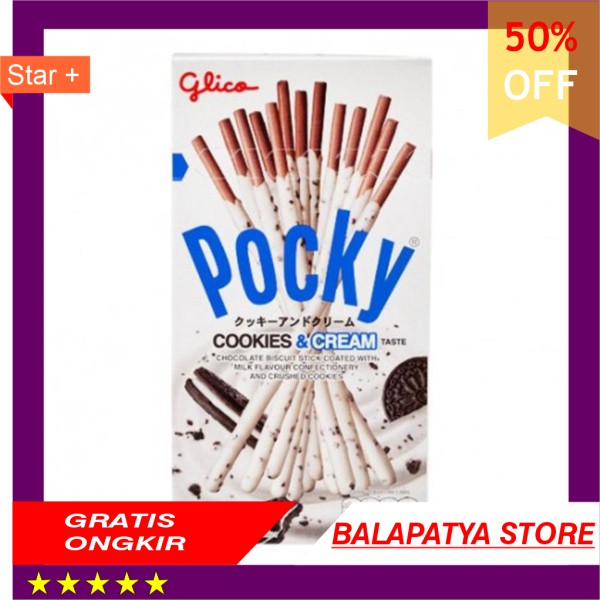 

TERMURAH Pocky Cookies Cream 40 gr