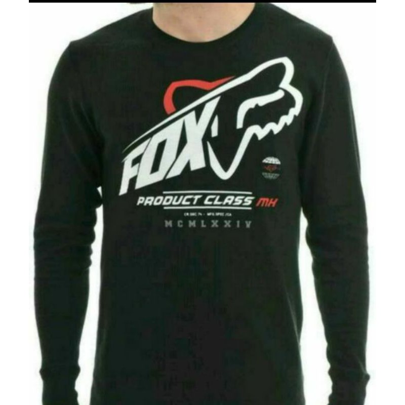 Kaos Lengan panjang Premium Motocross Fox