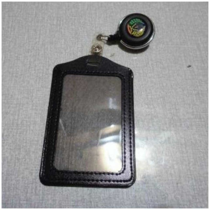 

READY Id card holder + yoyo hitam BERKUALITAS