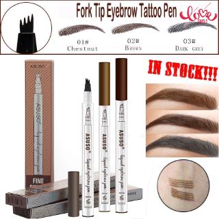 4 Warna Microblading Alis  Tato  Pena Pensil Alis  Alis  Mata 