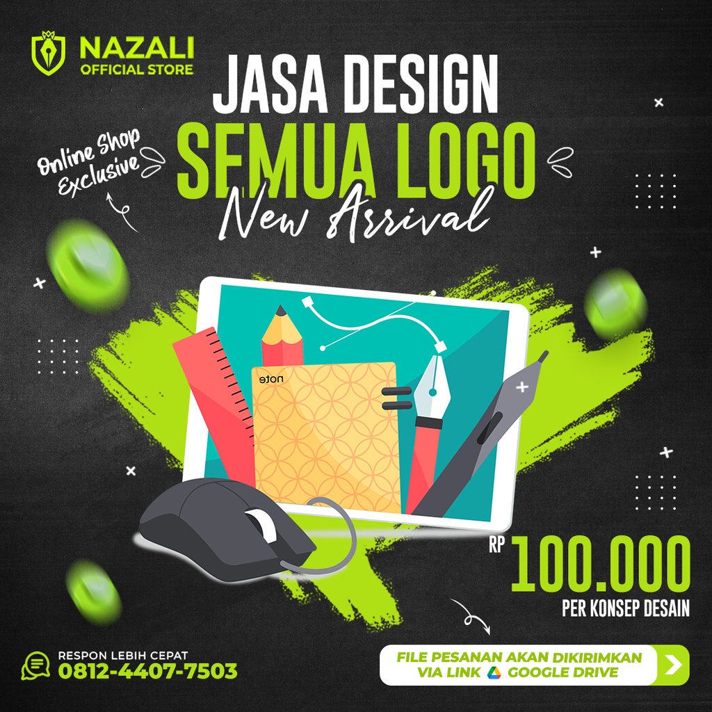 Jual JASA DESAIN LOGO CUSTOM | Shopee Indonesia