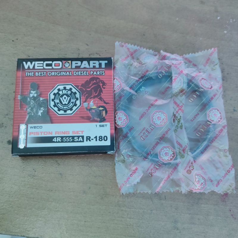 Ring Piston Pir Seher R180 Weco 4R