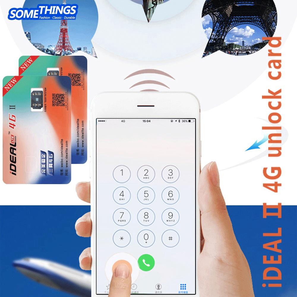 Handphone Unlock Turbo Sim Card Ideal II 4G Profesional untuk iPhone