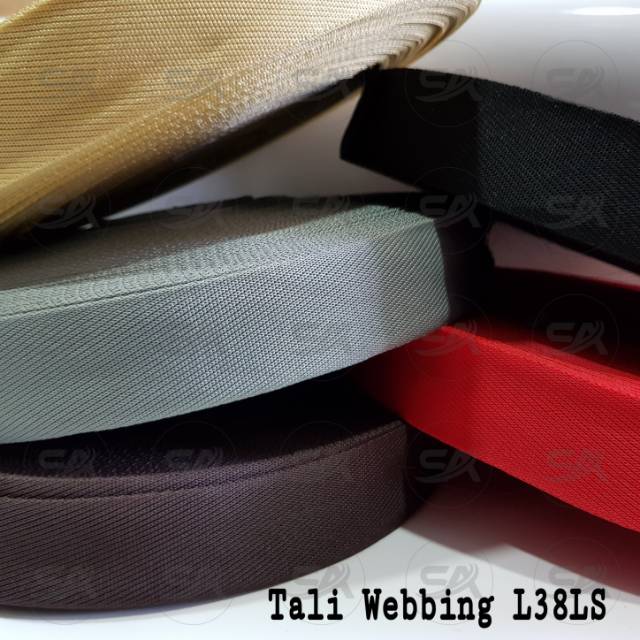 

TALI WEBBING L38LS / TALI BISBAN 3,8 CM (ROL | 50 Yard)