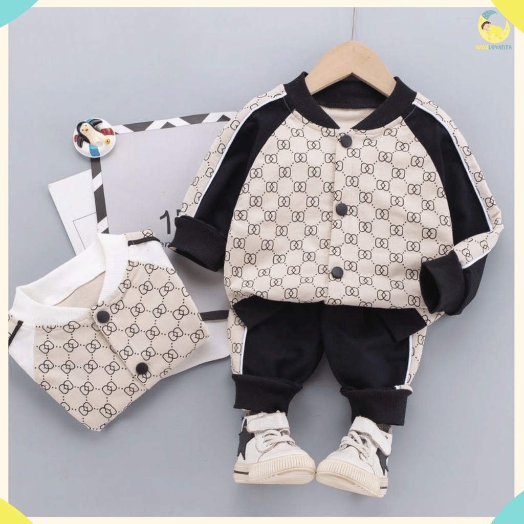 BABYLOVANTA - setelan PREMIUM anak lakilaki 0-5 tahun / jaket anak import / outwear stelan anak baju anak lakilaki