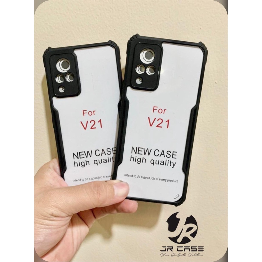 CASE SHOCKPROOF VIVO Y27 4G Y27 5G Y36 5G Y02 Y02T V21 4G V21 5G Y51 Y12S Y12S 2021 V20 SE V20 Y20 Y20S Y20 2021 Y20s G CASE SOFT CLEAR IPAKY BENING, HARDCASE TRANSPARAN CASING COVER PELINDUNG KAMERA FUZE Y20 S G