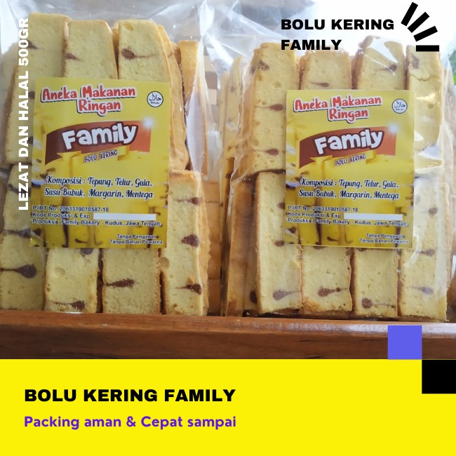 

Bolu Kue Kering Family 500gr