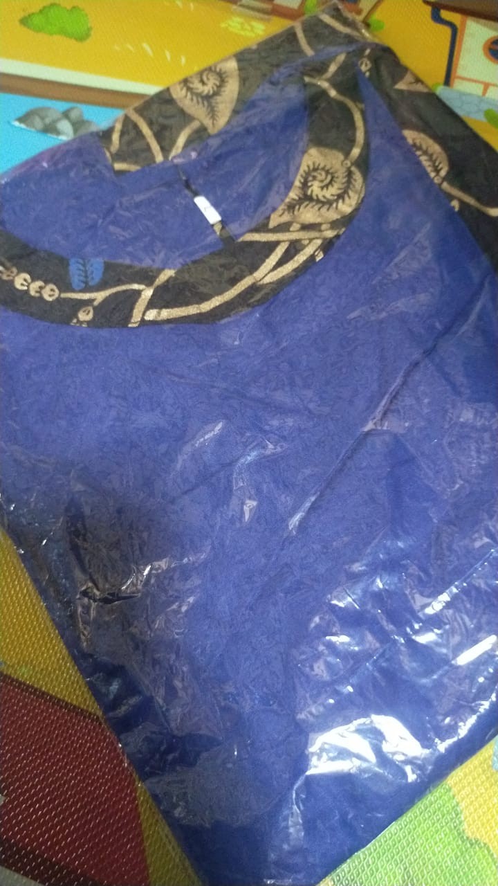 Maura Couple - Sania Ruffle Batik Couple Ori Ndoro Jowi Dnt | Bajumurah | Batiksolo