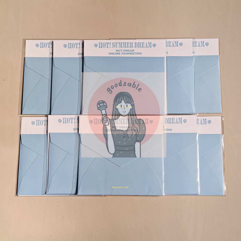 [Ready Stock] AR Ticket NCT Dream Hot Summer - Mark, Renjun, Jeno, Haechan, Jaemin, Chenle, Jisung