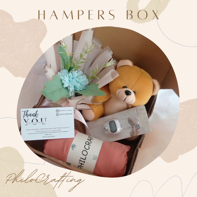 

KADO ULANG TAHUN CEWE Hampers Box Hijab