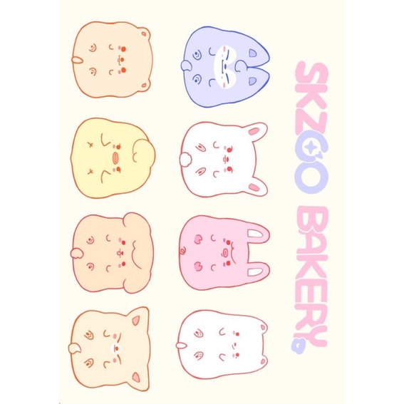 

Sticker SKZOO Bakery / Stray Kids