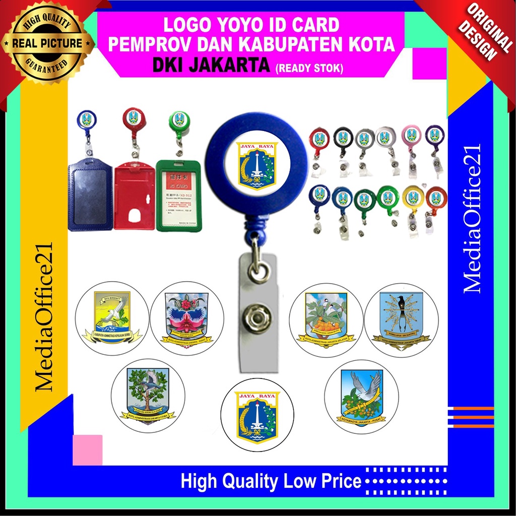 

READY STOK LOGO YOYO PEMPROV - PEMKAB DKI JAKARTA