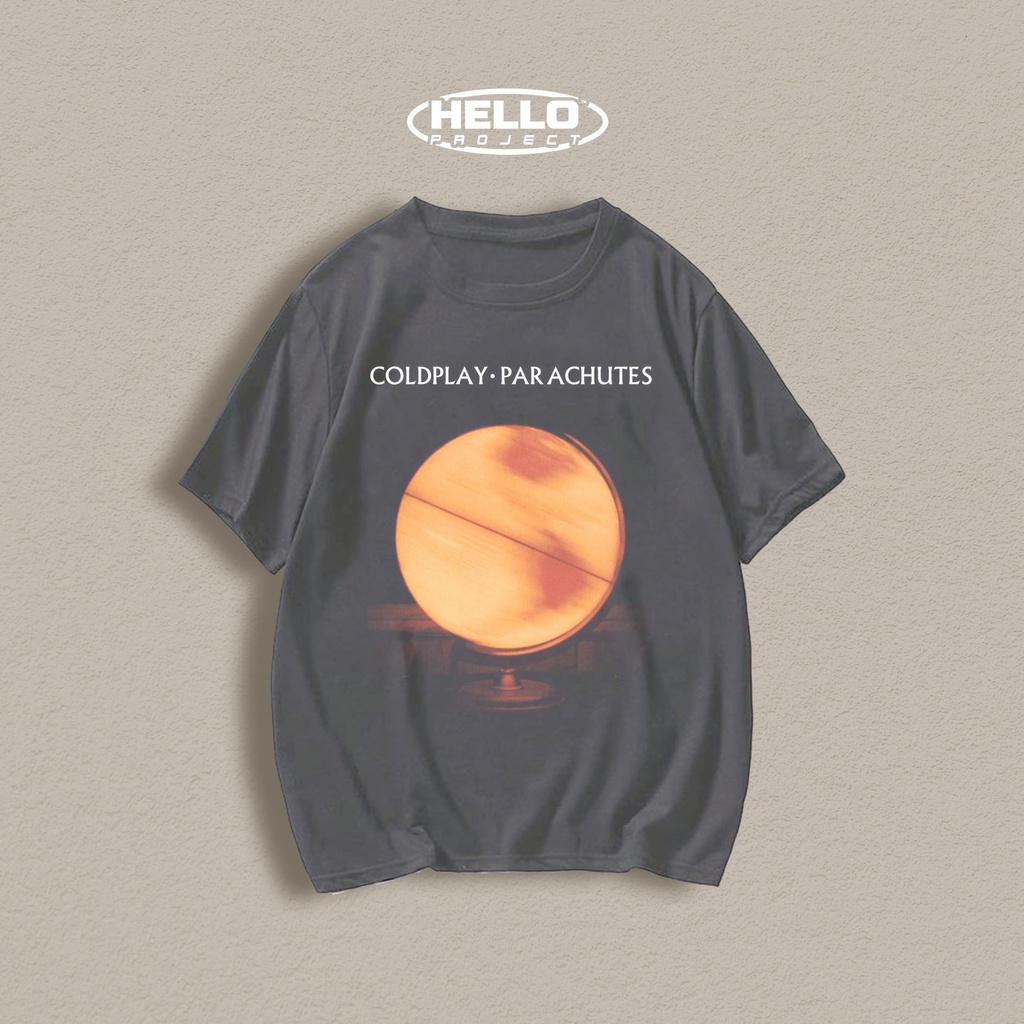 COLDPLAY OVERSIZE T SHIRT - KAOS BAND COLDPLAY PARACHUTES